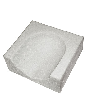 Rntgenkopfteil Nr. 10, fr Bauchlage, ohne Bezug, 23 x 25 x 10 cm, Sonderanfertigung!, Bisanz, medishop.de