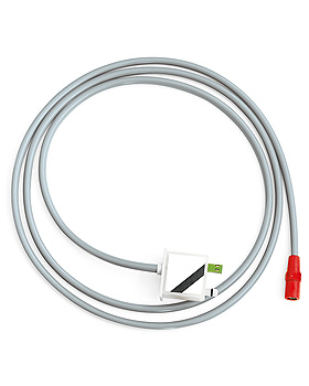 KISS Elektrodenleitung, EKG, R, IEC, 147 cm, Hellige, medishop.de