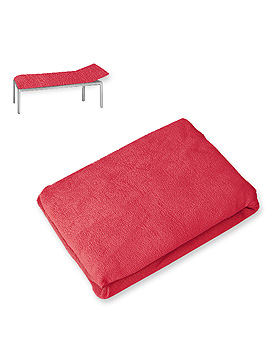 Liegenbezug Frottee bordeaux, 80 x 200 cm, ratiomed, medishop.de