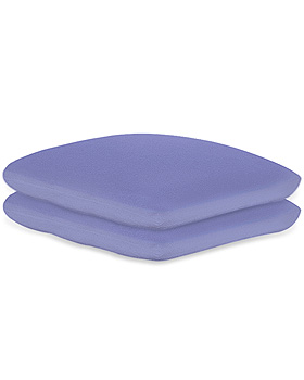 Kissenbezge Frottee viola, 40 x 40 cm, mit Reiverschluss (2 Stck.), ratiomed, medishop.de