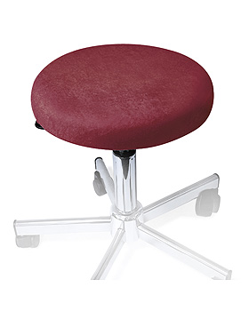 Hockerbezug Frottee brombeer fr Hocker 40 bis 45 cm , ratiomed, medishop.de