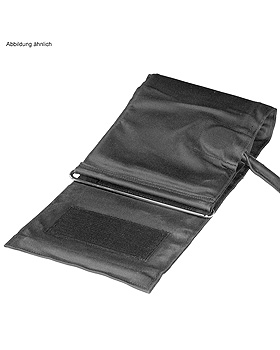 Zugbgel-Klettenmanschette f. Erwachsene (Standard) schwarz, Einschlauch, Boso, medishop.de
