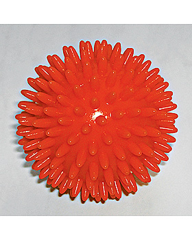 Igel-Massage-Handball rot  9 cm, ratiomed, medishop.de