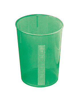 Schnabelbecher Unterteil grn transluzent, 10 Stck, Walch, medishop.de