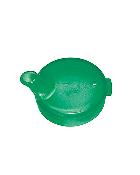 Schnabelbecher Oberteil 12 mm grn transluzent, 5 Stck, Walch, medishop.de