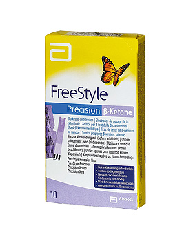 FreeStyle Precision ß-Keton Blutketonteststreifen (10 T.), Abbott Diabetes Care, medishop.de