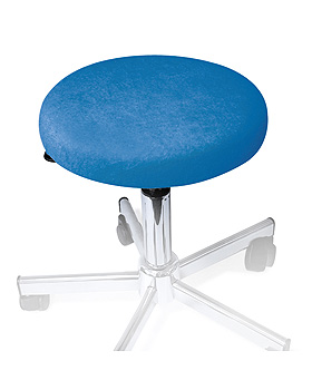 Hockerbezug Frottee aqua fr Hocker 40 bis 45 cm , ratiomed, medishop.de