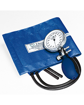 Prakticus II Blutdruckmessgert  68 mm 2-Schlauch, blau, fr starke Arme, Friedrich Bosch, medishop.de