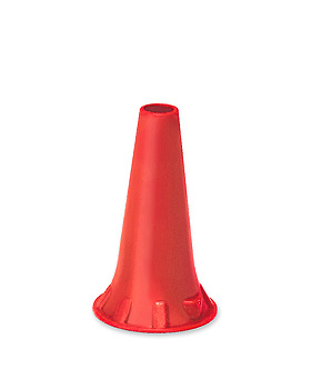 Einmal-Ohrtips 4,0 mm rot, fr Erwachsene (50 Stck.), ratiomed, medishop.de