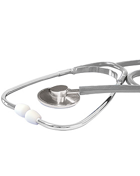 Stethoskop Flachkopf ratiomed grau, ratiomed, medishop.de