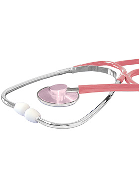 Stethoskop Flachkopf ratiomed pink, ratiomed, medishop.de
