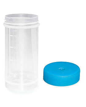 Universalcontainer (Versandgefäße) 100 ml, 48 x 80 mm (250 Stck.), ratiomed, medishop.de