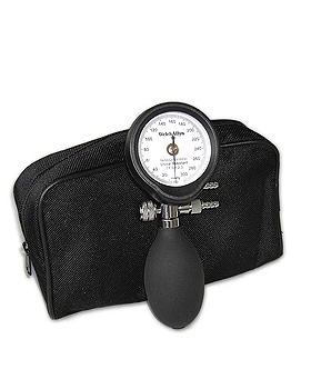 DuraShock DS54 Manometer allein  50 mm, 2-Schlauch, ohne Manschette, im Etui, WelchAllyn, medishop.de