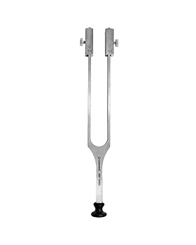 Stimmgabel ratiomed Rydel-Seiffer, Stahl mit Fu, abnehmbarer Dmpfer, ratiomed, medishop.de