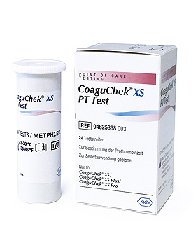 CoaguChek XS PT Test (24 T.), Roche, medishop.de