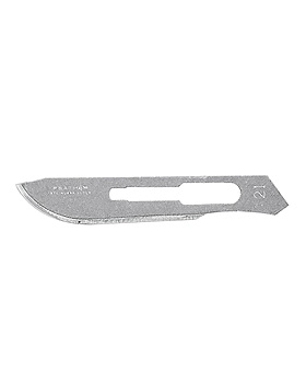Einmal-Skalpellklingen FEATHER Fig. 21 steril (100 Stck.), FEATHER, medishop.de