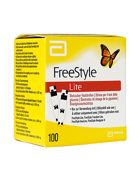 FreeStyle Lite Blutzuckerteststreifen (100 T.), Abbott Diabetes Care, medishop.de