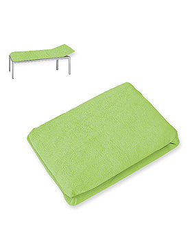 Liegenbezug Frottee apfelgrn, 80 x 200 cm, ratiomed, medishop.de