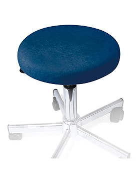 Hockerbezug Frottee marine fr Hocker 40 bis 45 cm , ratiomed, medishop.de