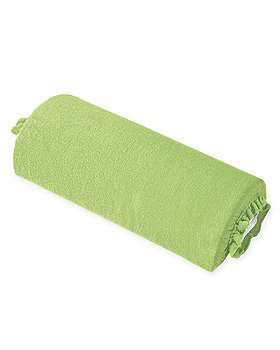Nackenrollenbezug Frottee apfelgrn, fr Halbrollen 40 cm, ratiomed, medishop.de