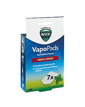 WICK VapoPads WH7V1 Menthol Nachfll-Duftpads (7 Stck.), WICK, medishop.de