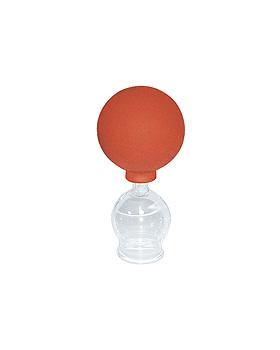 Schrpfkopf mit Olive und Ball, 2,5 cm , mundgeblasen, CE, Karl Hecht, medishop.de