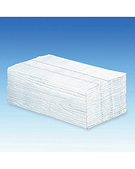 Falthandtcher hochwei 2-lagig, 25 x 33 cm (24 x 128 Stck.), ratiomed, medishop.de