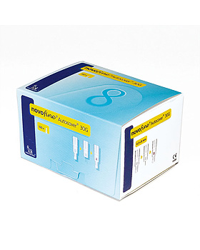NovoFine Autocover 30 G 0,30 x 8 mm Sicherheits Pen-Kanlen (100 Stck.), ratiomed, medishop.de