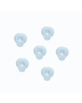 Farbkappen transparent Gr. S, Innen- 8 mm (1000 Stck.), ratiomed, medishop.de