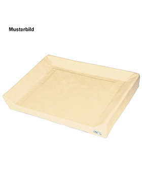 Wickeltischauflage 3-seitige Aufkantung creme, phthalatfrei, 60 x 70 x 5/10 cm, Sonderanfertigung!, Bisanz, medishop.de