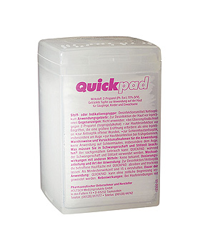 Quickpad Alkoholtupfer 44 x 44 mm (150 Stck.), Holtsch, medishop.de