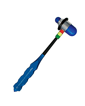 Perkussions/Reflexhammer ratiomed blau, 21 cm, Aluminium, ratiomed, medishop.de