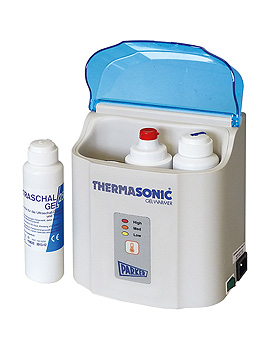 Thermasonic-Gelwrmer LED mit Deckel 230 V fr 3 Dosierflaschen, Parker Inc., medishop.de