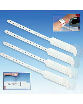 Namensbänder Erwachsene Sentry LabelBand weiß (500 Stck.), ratiomed, medishop.de