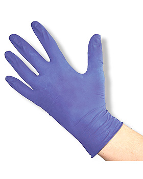 Nitril U.-Handschuhe saphir, Gr. S unsteril puderfrei (100 Stck.), ratiomed, medishop.de