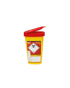 Kanlenabwurfbehlter ratiomed Safe-Box 0,25 Ltr., ratiomed, medishop.de