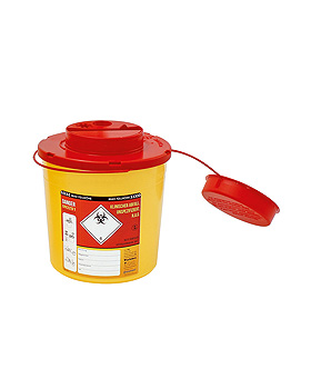 Kanlenabwurfbehlter ratiomed Safe-Box 1,5 Ltr., ratiomed, medishop.de