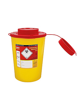 Kanlenabwurfbehlter ratiomed Safe-Box 2,2 Ltr., ratiomed, medishop.de