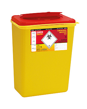 Kanlenabwurfbehlter ratiomed Safe-Box 11,0 Ltr., ratiomed, medishop.de