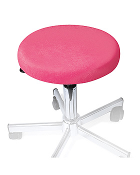 Hockerbezug Frottee pink fr Hocker 40 bis 45 cm , ratiomed, medishop.de