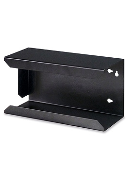 Handschuhbox-Halterung aus Metall, schwarz matt, UNIGLOVES, medishop.de