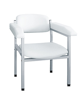 Blutentnahmestuhl ratiomed wei, Gestell weialuminium, ratiomed, medishop.de