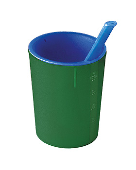 medizinische Trinkhilfe grün-blau 200 ml, Walch, medishop.de