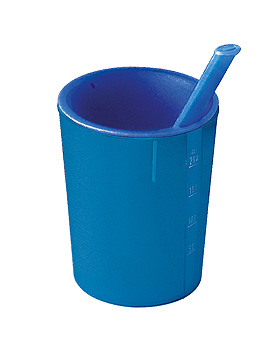 medizinische Trinkhilfe blau-blau 200 ml, Walch, medishop.de