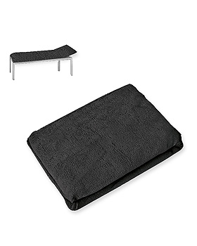 Liegenbezug Frottee schwarz, 80 x 200 cm, ratiomed, medishop.de