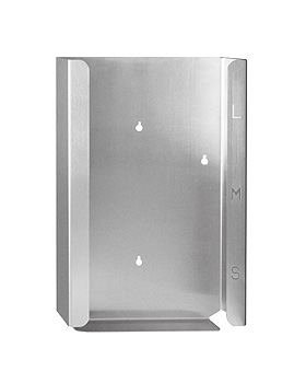 Handschuhbox-Halterung Trio ratiomed, aus Edelstahl, ratiomed, medishop.de