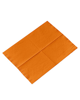 Kopfstützenschoner Tissue/PE, 25 x 33 cm, orange (500 Stck.), Akzenta International, medishop.de