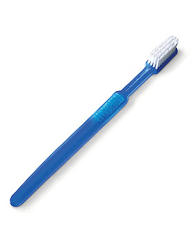 Einmal-Zahnbrsten ohne Paste, blau (100 Stck.), ratiomed, medishop.de