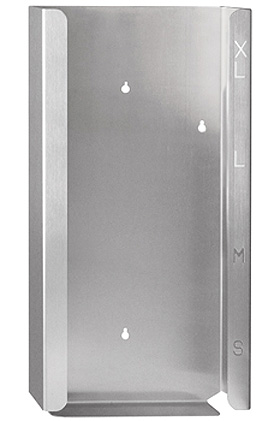 Handschuhbox-Halterung Quattro ratiomed, aus Edelstahl, ratiomed, medishop.de