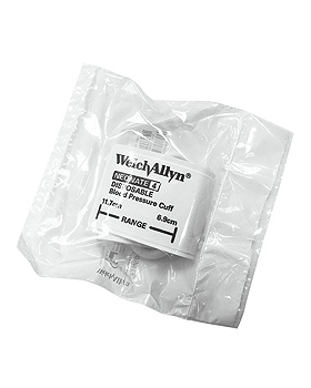 Einmal-Manschetten, 1-Schlauch, fr Neugeborene Gr. 4 (10 Stck.), WelchAllyn, medishop.de